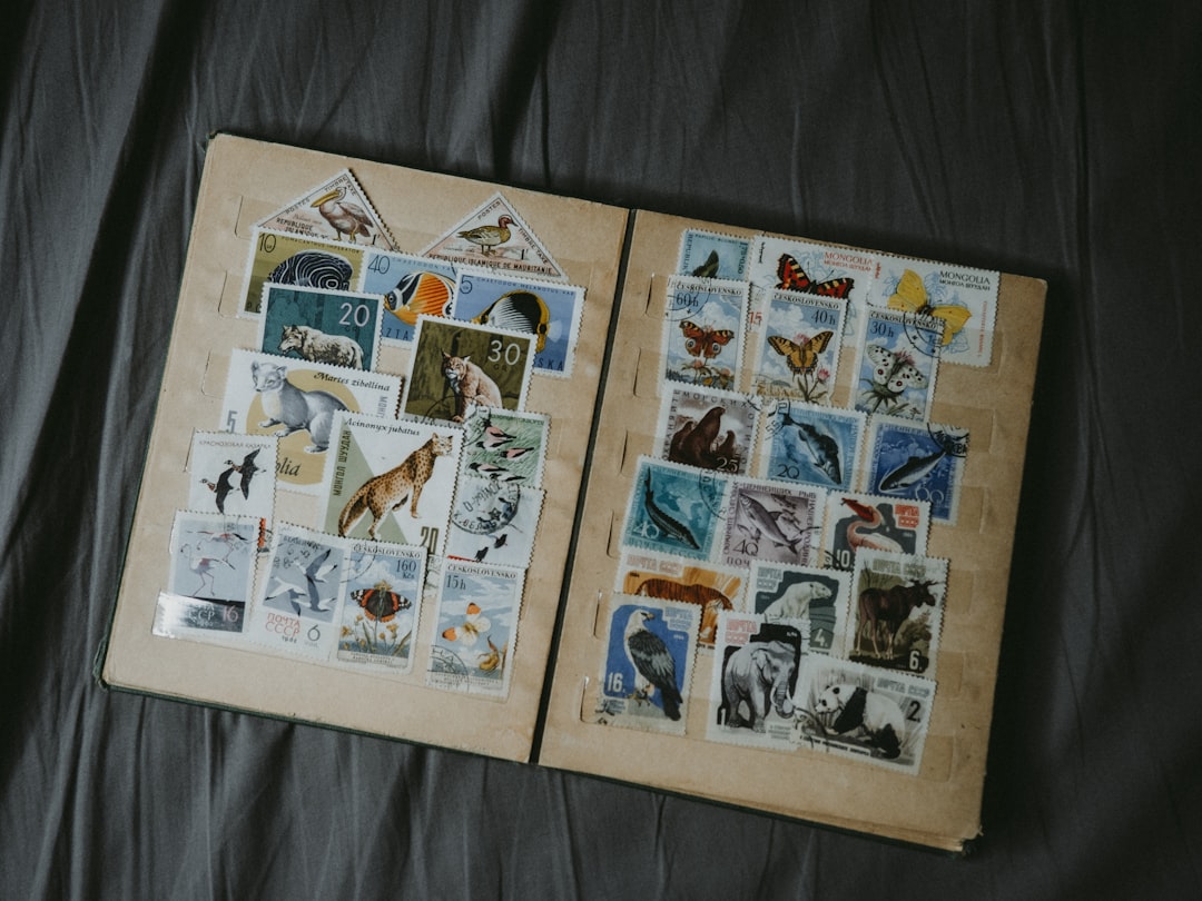 Photo stamp collection