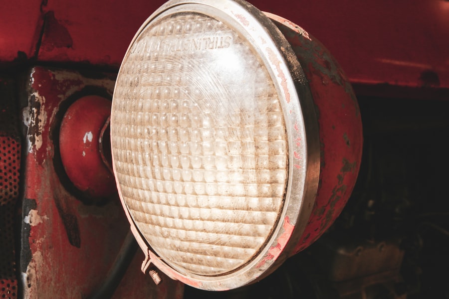 Photo engine warning light