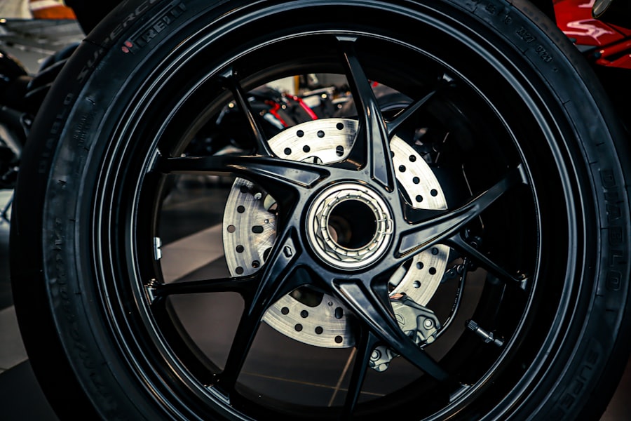 Photo brake pads and discs