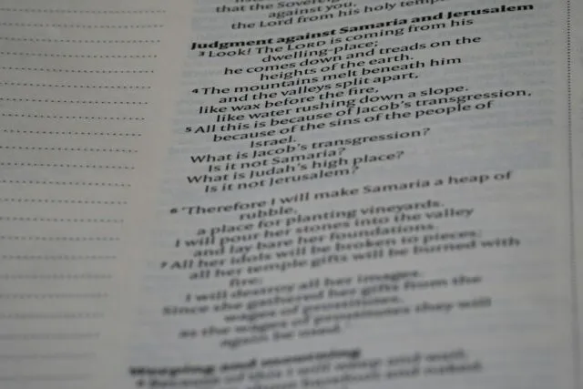 Photo important topics overview