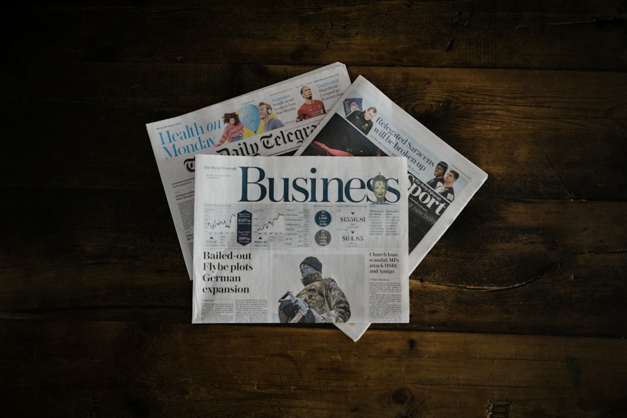 Photo daily news reading guide experts data